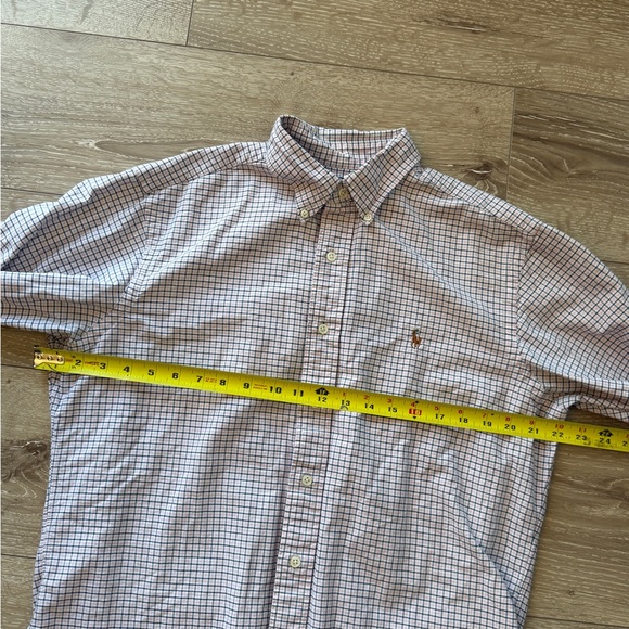 Ralph Lauren Mens Button-Down Cotton Check Shirt - Picture 7 of 7